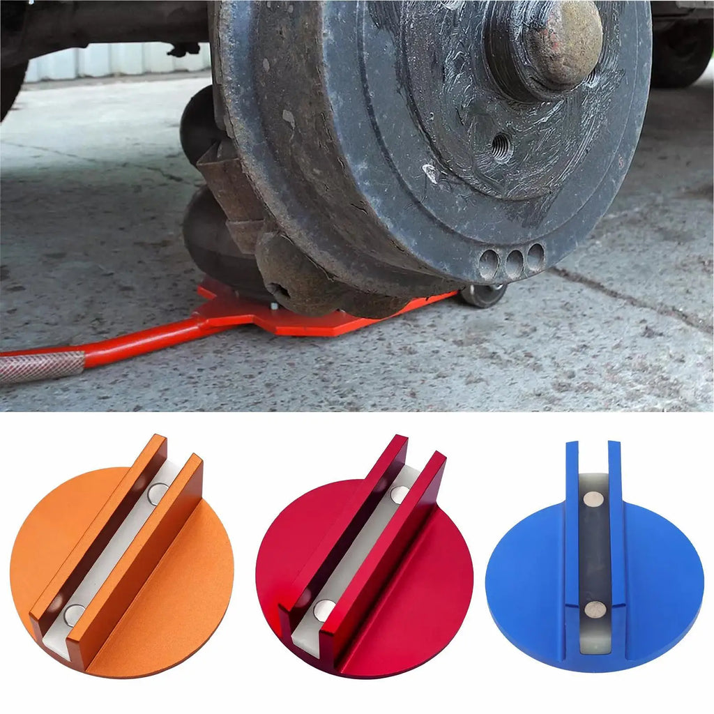 Magnetic Aluminum Jack Pad Adapter – Slotted Pinch Weld Puck Jack Pad Adapter Babs