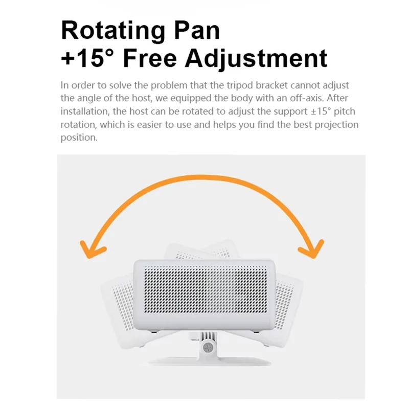 Portable Projector Stand – ±15° Angle Adjustment, 4KG Support Projector Stand Babs