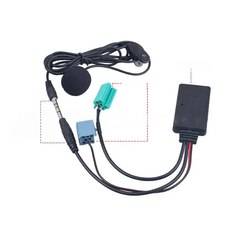 Car Bluetooth 5.0 AUX Adapter – ISO 6Pin 8Pin Radio Connector Car Bluetooth Adapter Babs