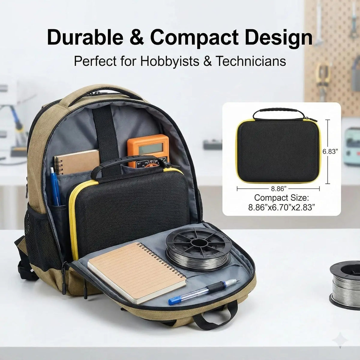 EVA Hard Shell Case for Fanttik T1 Max Soldering Iron Kit Tool Carrying Case Babs