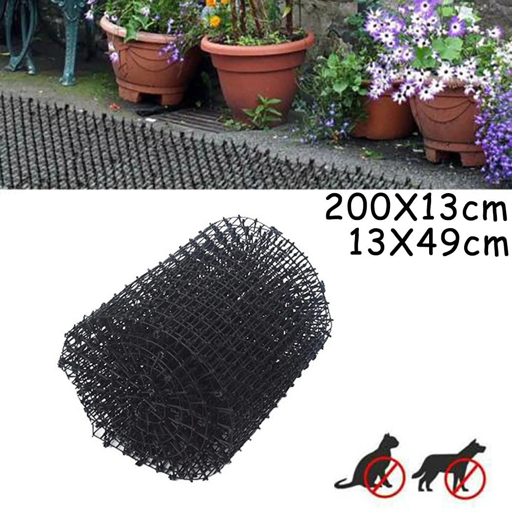 Cat Scat Mat – Plastic Garden Digging Deterrent for Cats & Dogs Garden Cat Deterrent Babs 30X200CM