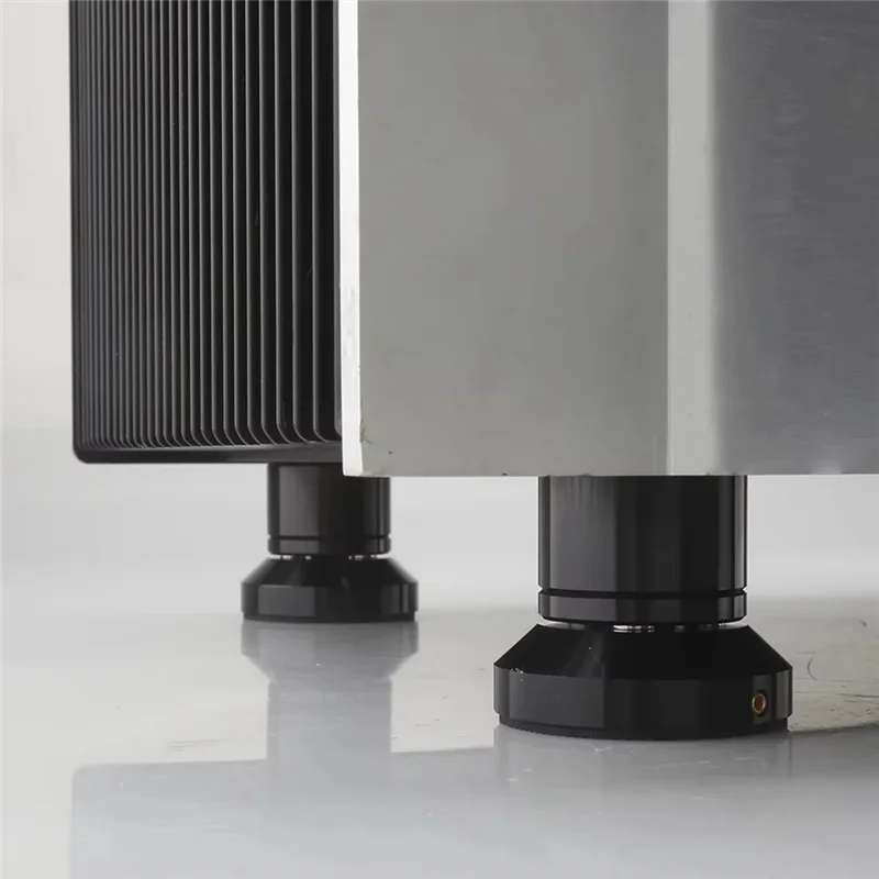 Speaker Isolation Feet 4PCS – Adjustable Aluminum Spike Pads Speaker Isolation Feet Babs