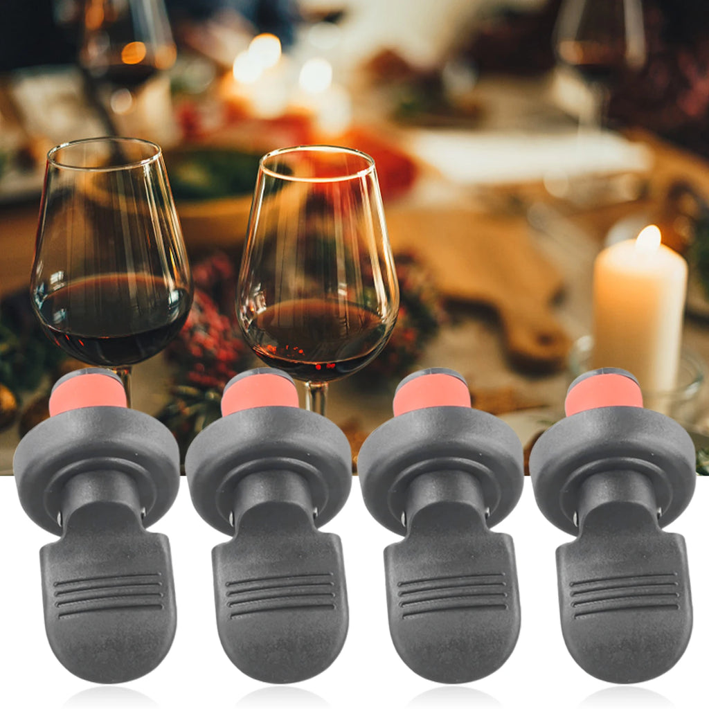 Hand Press Wine Bottle Stopper – Airtight Rubber Seal Cap Wine Bottle Stopper Babs