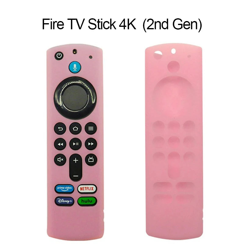 Silicone TV Remote Cover Protector for Samsung & LG Remote Control Cover Babs YKQ002-Pink