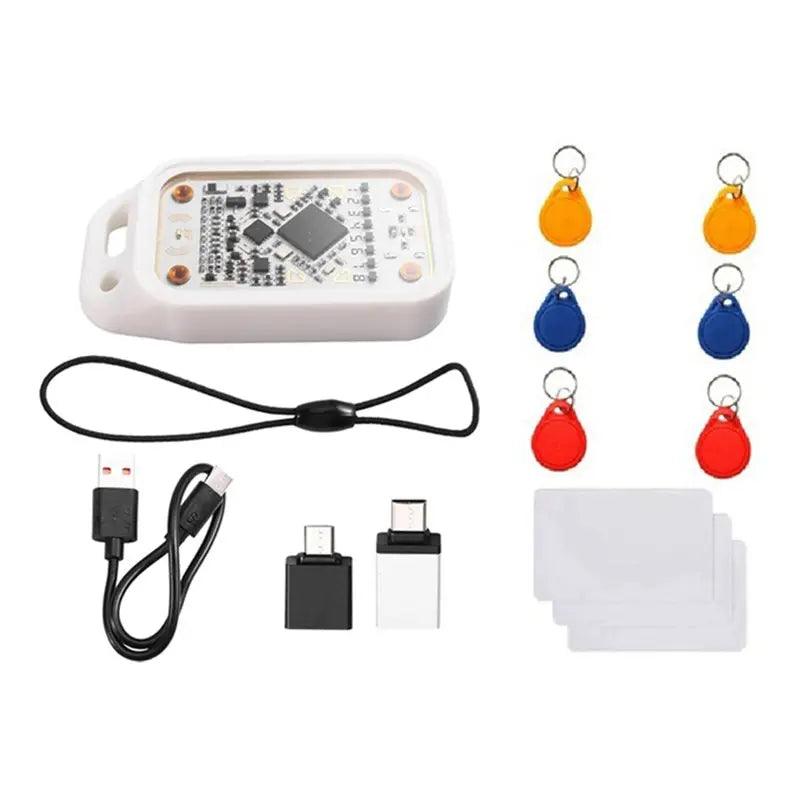 Chameleon V3.0 RFID Emulator Reader Writer 125KHz 13.56MHz RFID Card Emulator Babs White