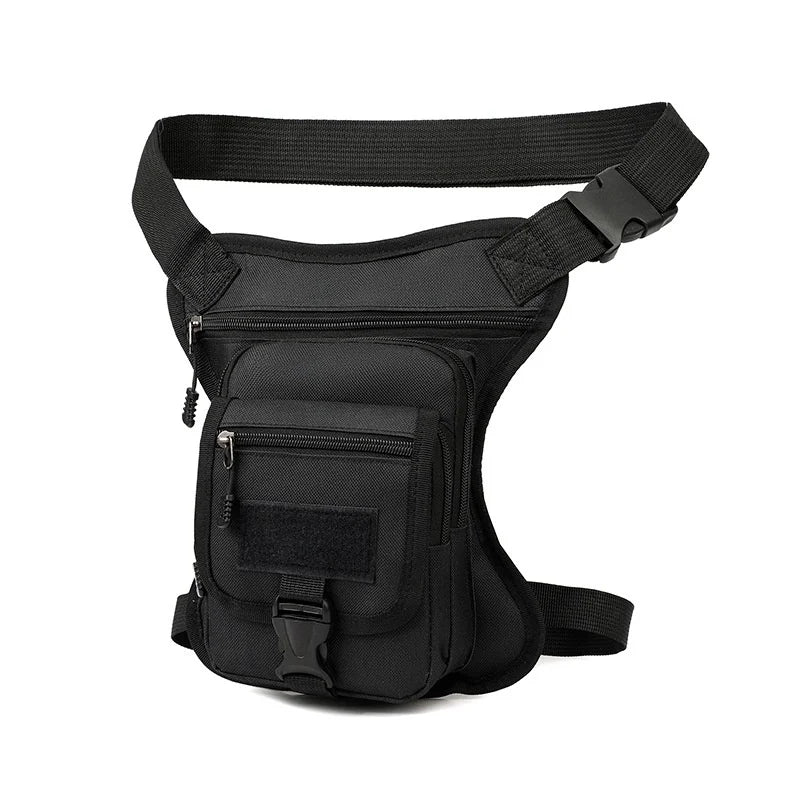 Drop Leg Thigh Bag – Adjustable Strap for Riding & Travel Drop Leg Bag Babs Black