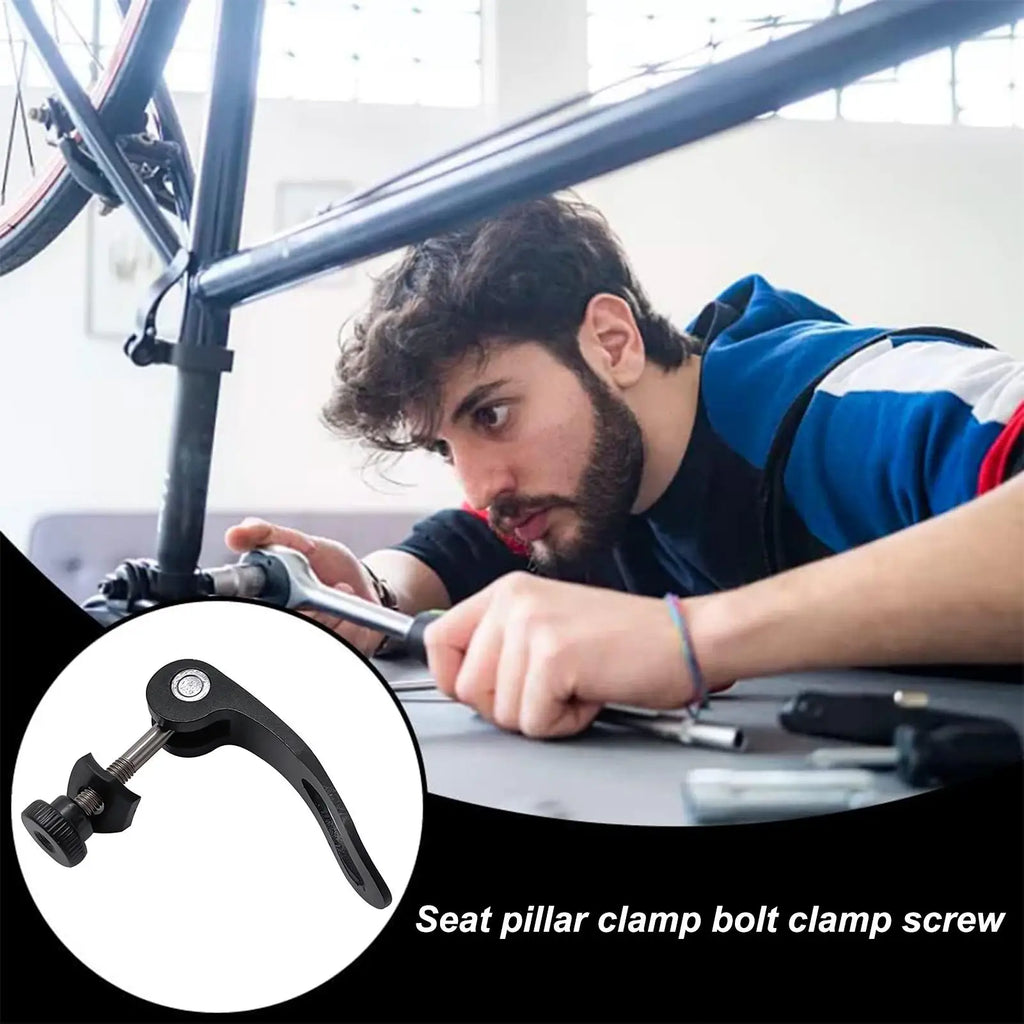 Aluminum Quick Release Seat Post Clamp for Mountain Bikes Seat Post Clamp Babs