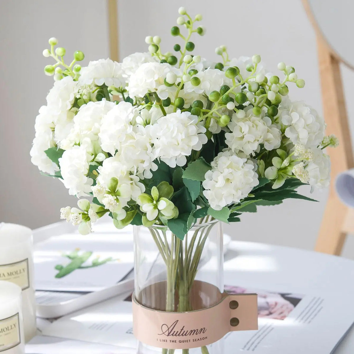 Silk Artificial Flower Ball Bouquet – Wedding & Home Decor Artificial Flower Bouquet Babs