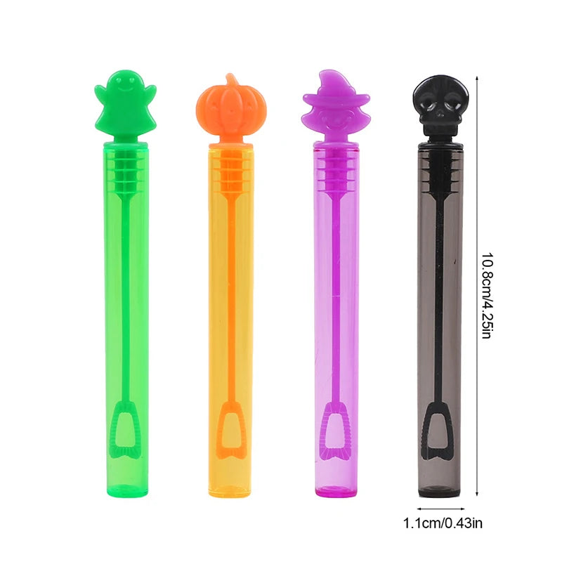 Halloween Bubble Wand Bottles – Pumpkin & Ghost Party Favors Halloween Bubble Wands Babs