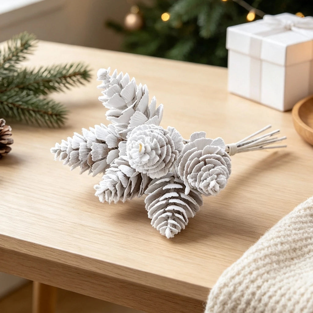 Artificial Mini Christmas Tree Sprigs – DIY Holiday Décor Artificial Holiday Sprigs Babs