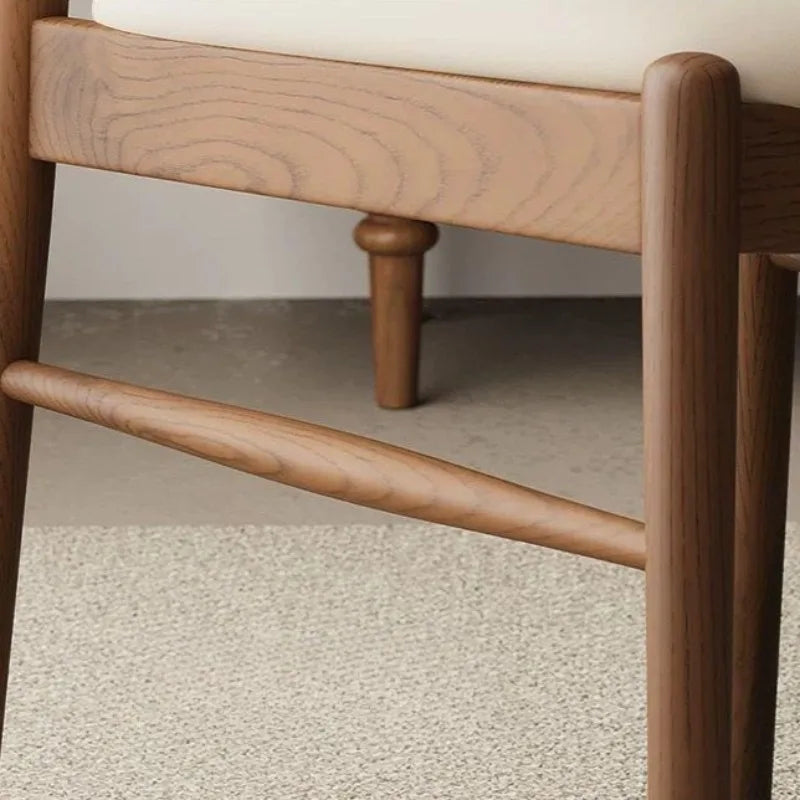 Nordic Solid Wood Dining Chair – Modern Luxury Home Seating Dining Chair Babs