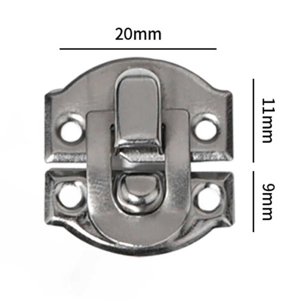 10PCS Retro Iron Toggle Latch Clasps – Box Hasp Hardware Buckles Box Latch Hardware Babs