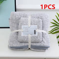Bamboo Charcoal Coral Velvet Bath Towel – Soft & Quick-Dry Bath Towel Babs 1pcs70x140cm