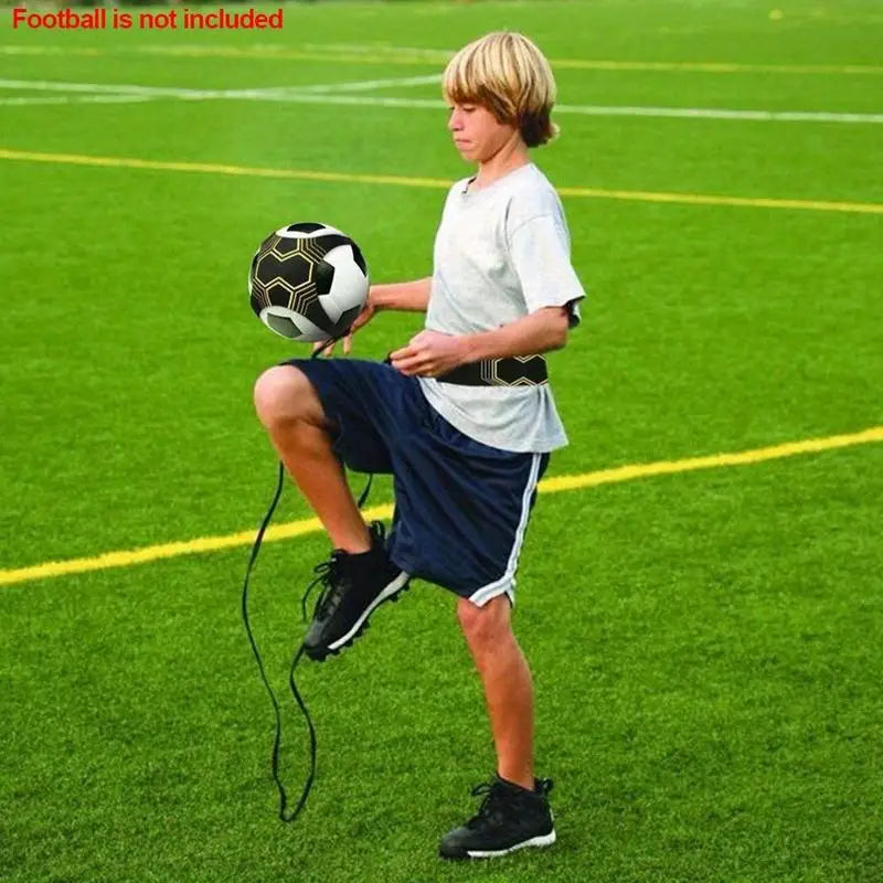 Adjustable Soccer Training Strap – Elastic Kick Ball Returner Soccer Training Aid Babs