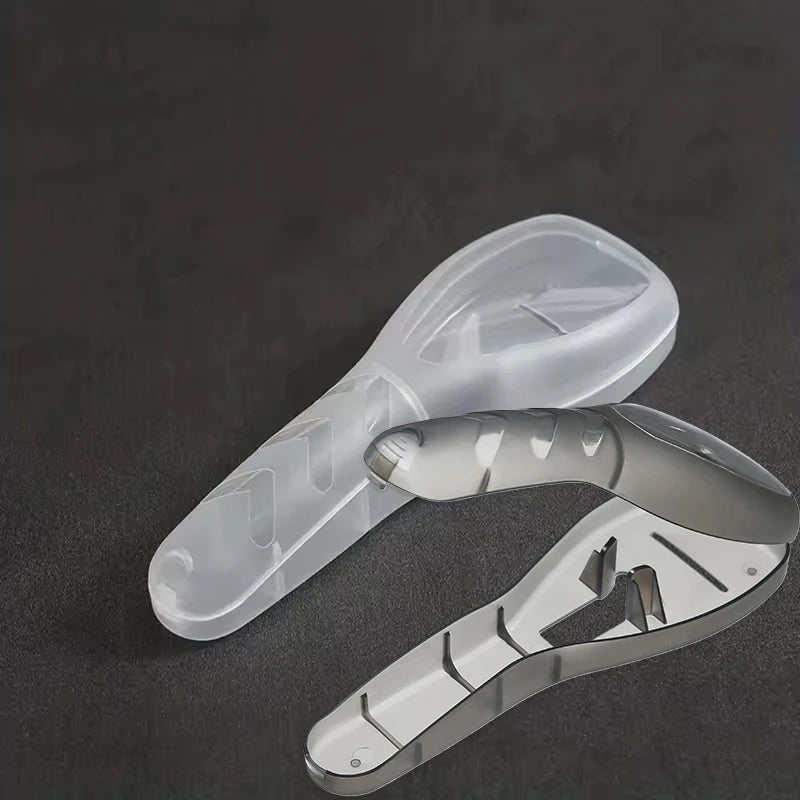 Travel Razor Case – Clear Portable Plastic Shaver Protector Box Razor Travel Case Babs 2Pcs