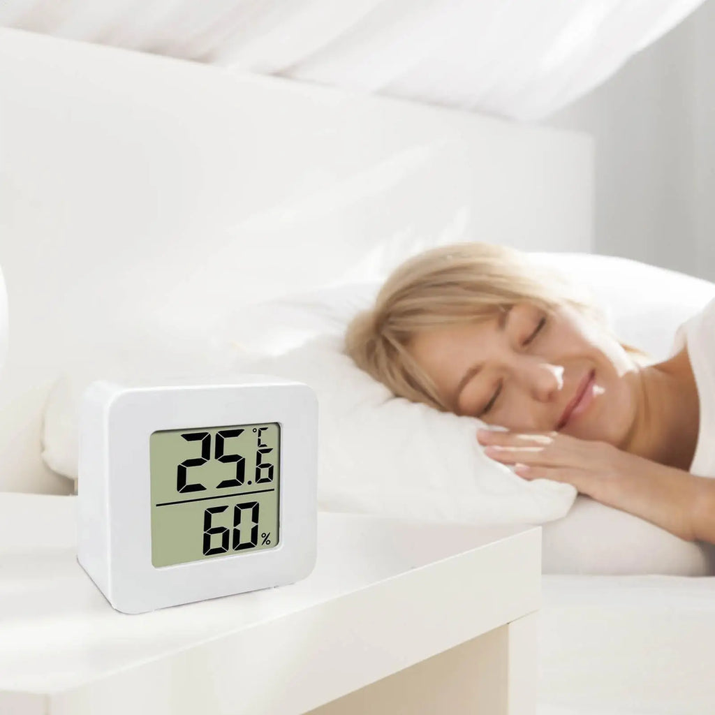 LCD Digital Indoor Thermometer & Hygrometer – Mini Humidity Gauge Indoor Thermometer Hygrometer Babs