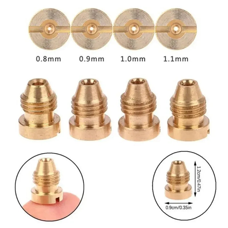 Snow Foam Orifice Tip 0.8–1.4mm Copper Spray Core | Pressure Washer Foam Cannon Nozzle Babs 1.25mm