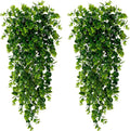 Artificial Fern Vine Wreath 76cm – Indoor & Outdoor Wall Decor Artificial Plant Wreath Babs green