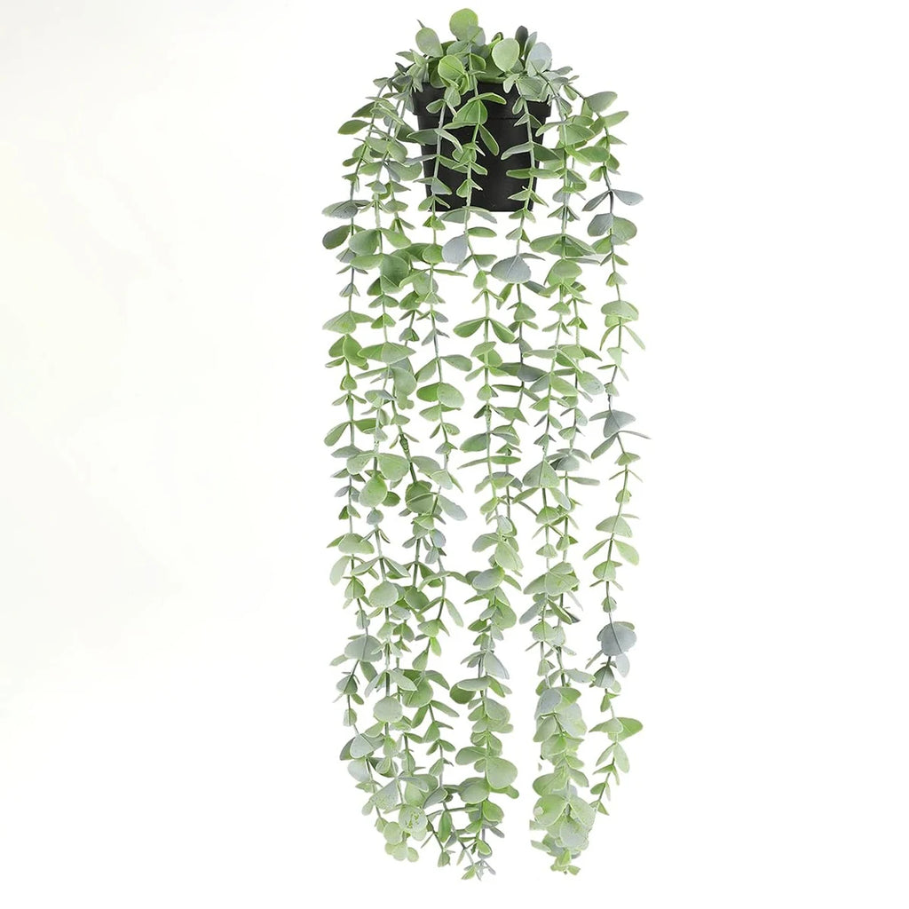 Artificial Ivy & Eucalyptus Vine for Wedding & Home Décor Artificial Greenery Vine Babs light green 1pc