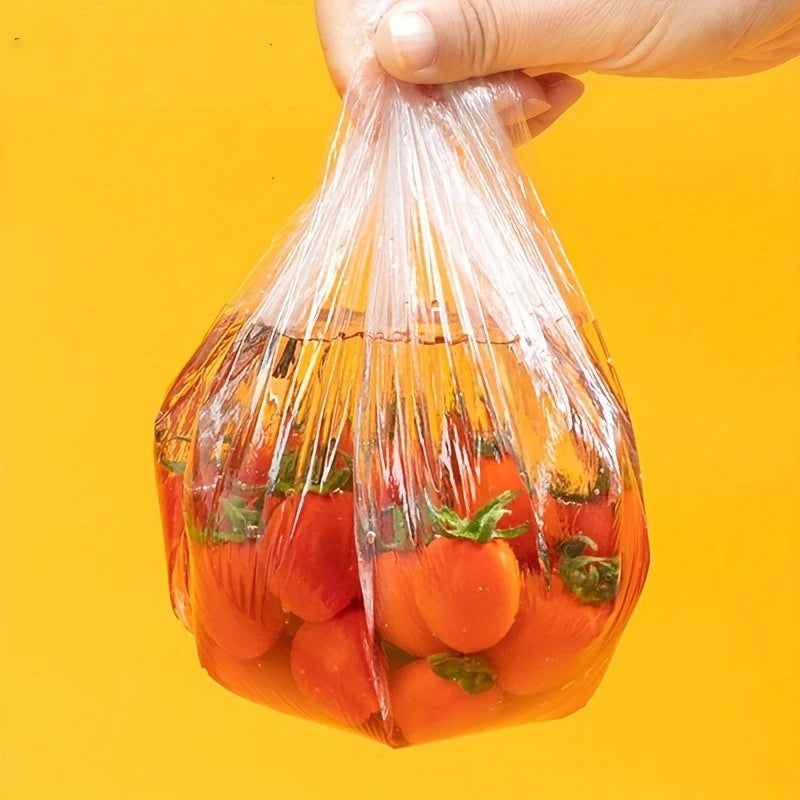 Colorful Disposable Cling Film Food Covers – 50/100/300 Pcs Disposable Food Covers Babs