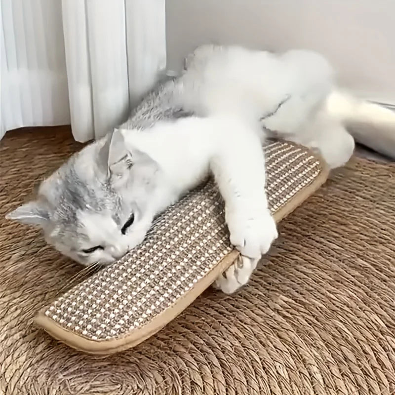 Hemp Cat Scratching Pad & Toy Pillow – Chew-Resistant Cat Scratching Pad Babs