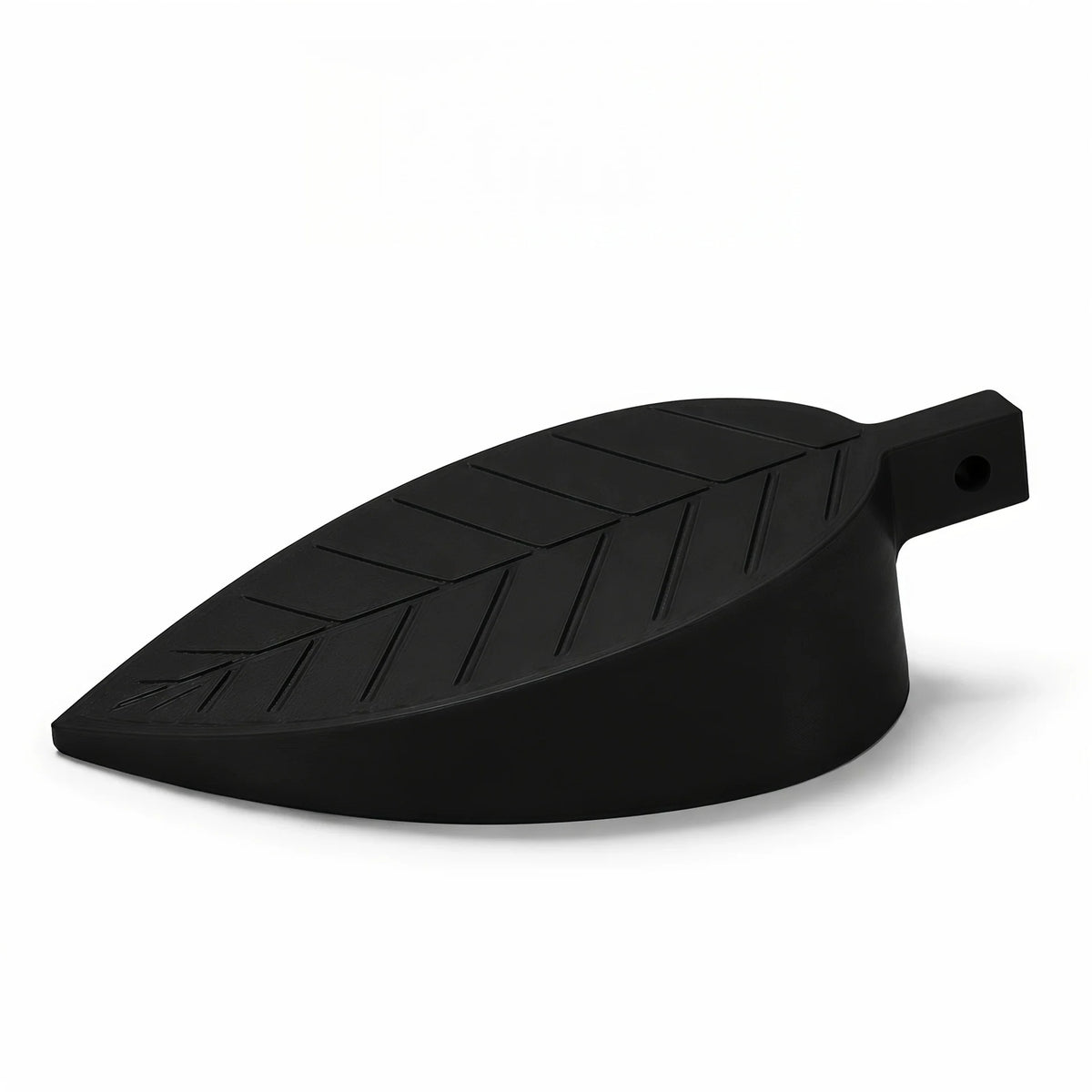 3D-Printed Leaf Door Stop – Silent, Non-Slip, Decorative Decorative Door Stop Babs Black