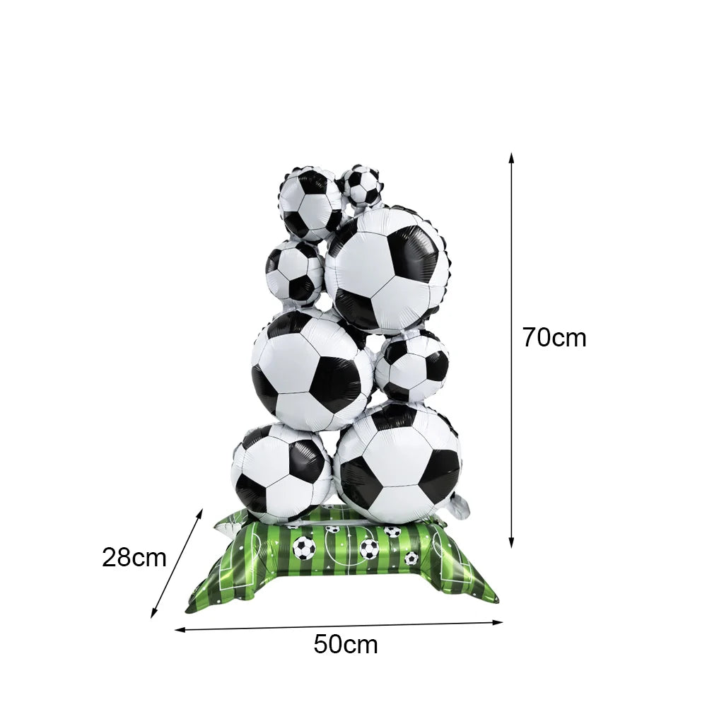 Soccer Theme 7th Birthday Party Decorations Set – Balloons & More Party Decoration Set Babs Standing Balloon B As pictures show