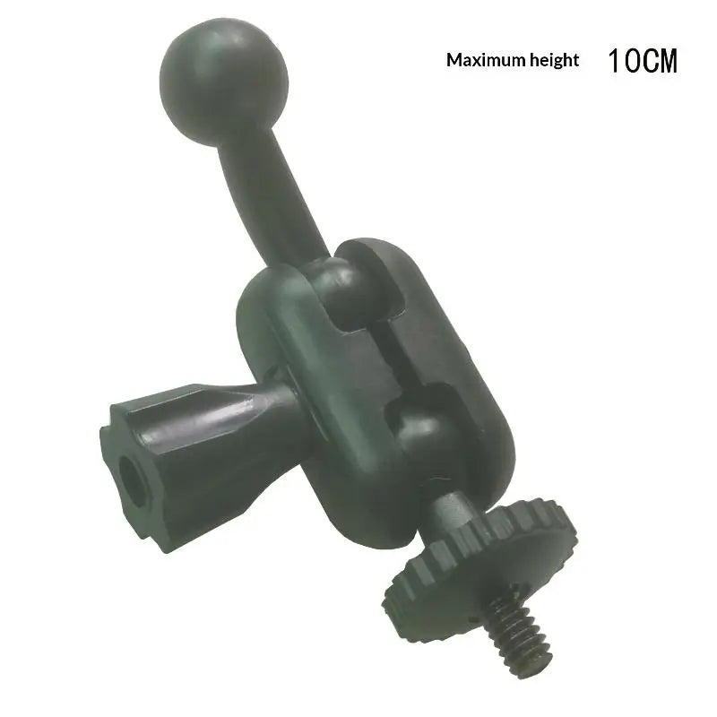 Dual Ball Head Extension Rod for Car Phone Mount – Flexible ABS Car Mount Accessory Babs A14