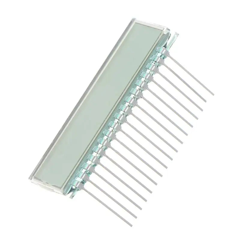 17-Pin TN 6-Digit Segment LCD Panel 3V No Backlight | 1/2/5 PCS Segment LCD Display Babs 5PCS