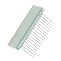 17-Pin TN 6-Digit Segment LCD Panel 3V No Backlight | 1/2/5 PCS Segment LCD Display Babs 5PCS