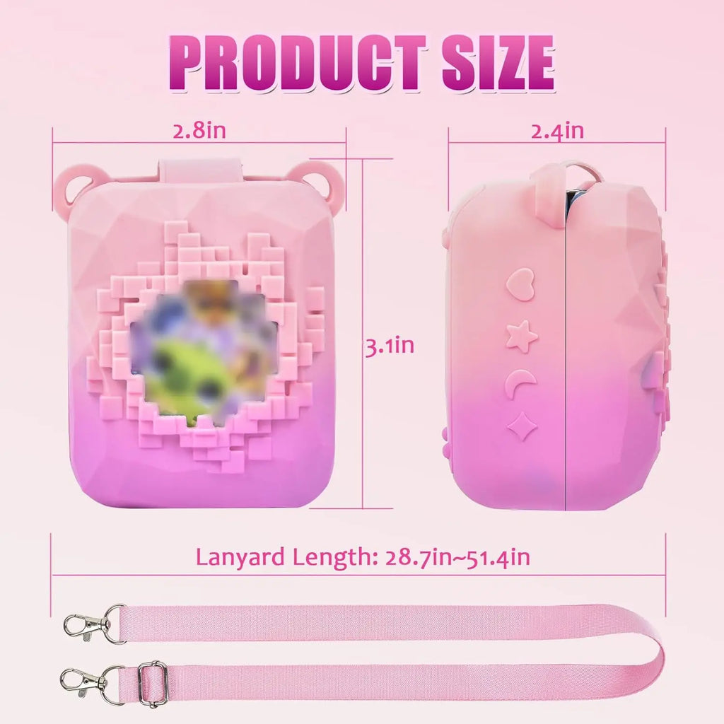 Silicone Case for Bitzee Magicals Digital Pet + Shoulder Strap Toy Protective Case Babs