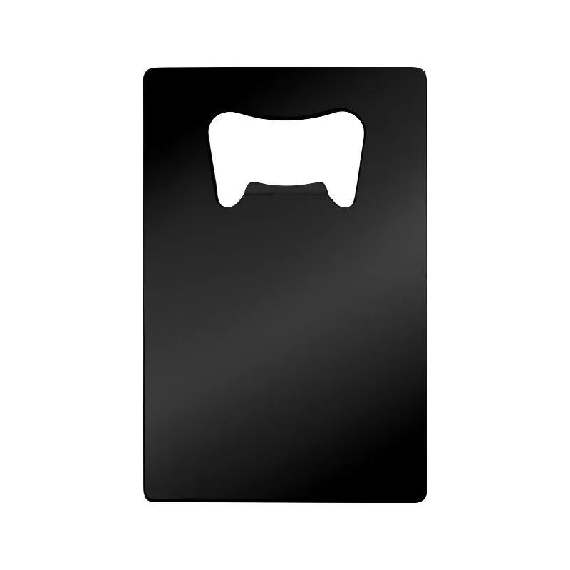 Poker Card Stainless Steel Bottle Opener – Pocket Multitool Bottle Opener Babs Card Black