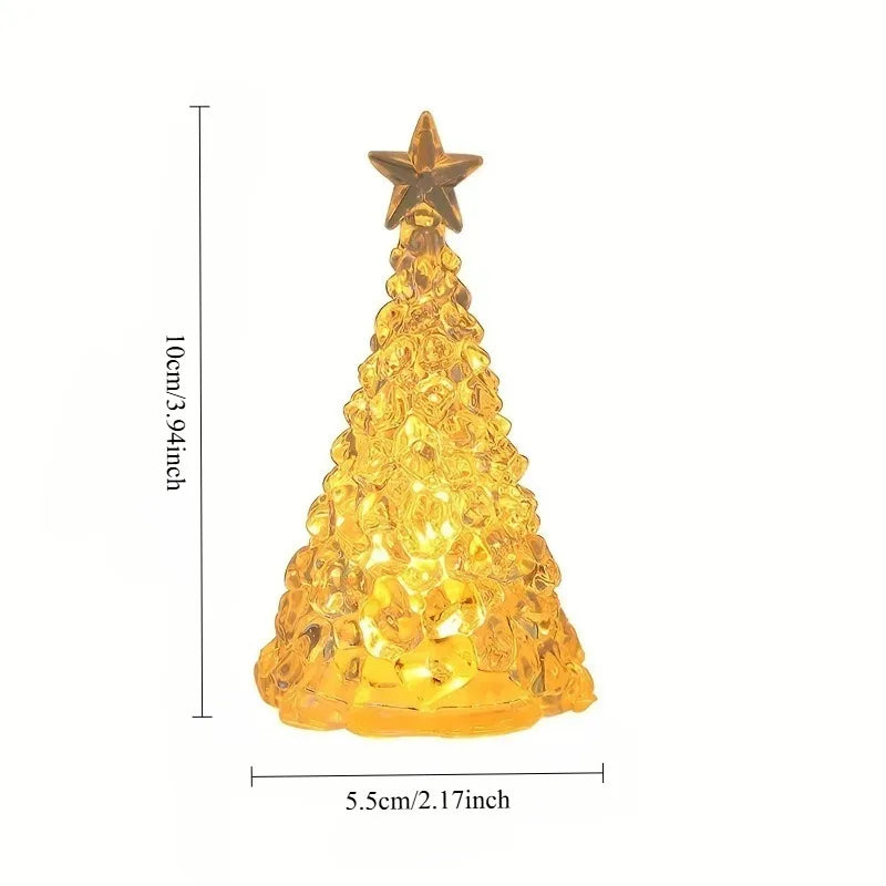 Crystal Star Rainbow Pentagram Night Light – Atmosphere Lamp Crystal Night Light Babs