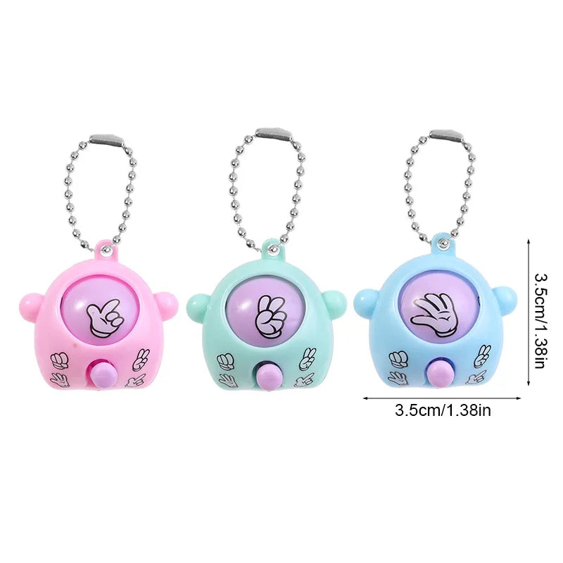 12Pcs Guessing Egg Game Keychains – Kids Party Favors & Gifts Party Favor Toys Babs