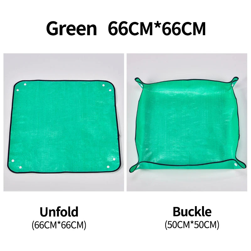 Foldable Waterproof Gardening Potting Mat | 50cm–100cm Sizes Gardening Potting Mat Babs 66X66cm