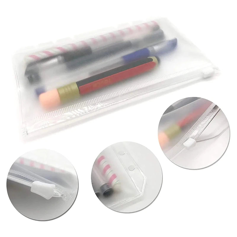 8PCS Zipper Binder Pocket Envelopes A5 A6 A7 Budget Organizer Binder Pocket Envelopes Babs