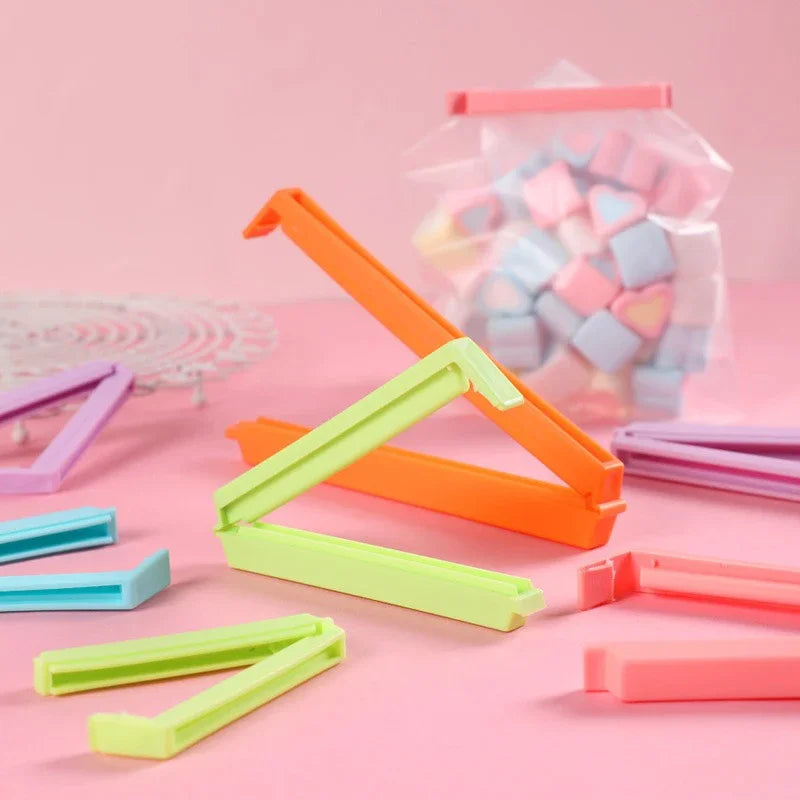 Plastic Bag Sealing Clips – Food Saver Clamps for Kitchen & Freezer Food Storage Clips Babs