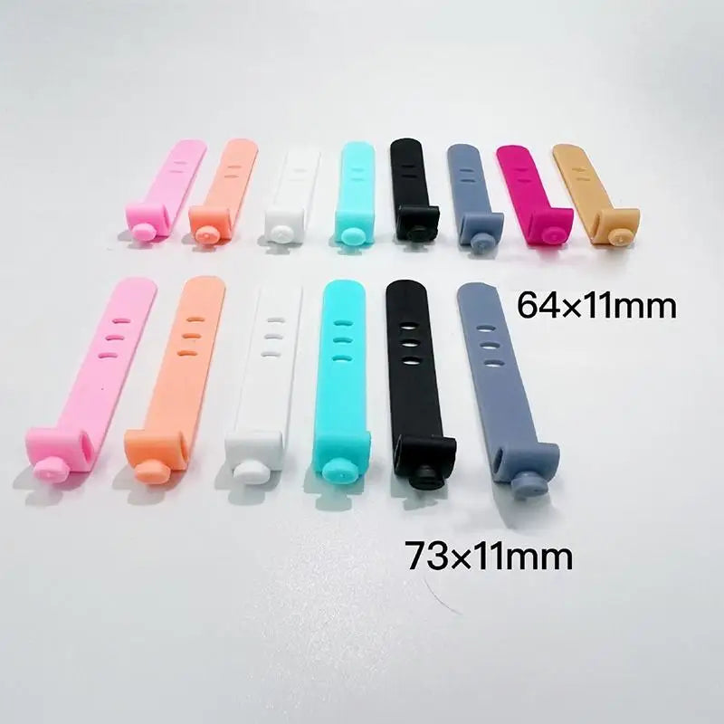 Silicone Cable Organizer Bobbin Winder Set 20 pcs – Cord Manager Cable Organizer Set Babs