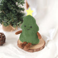 Cute Plush Christmas Tree Pendant Doll Holiday Decoration Christmas Pendant Decoration Babs Short Legs 1PC