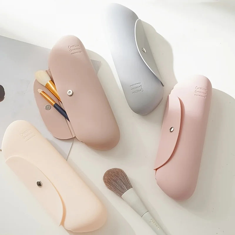 Silicone Travel Makeup Brush Holder & Organizer | Babs Makeup Brush Holder Babs