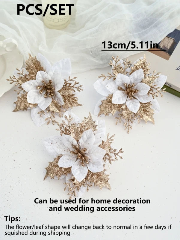 10/20 PCS Silk Artificial Rose Flower Heads | Wedding & Home Decor Artificial Flowers Babs color 4 10 pieces