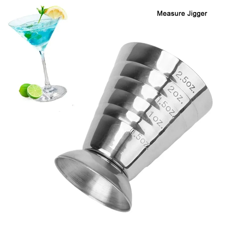 304 Stainless Steel Bar Jigger 75ml – Cocktail Measuring Cup Bar Jigger Babs