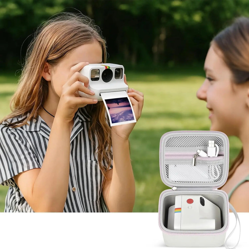 Polaroid Go Gen 2 Camera Case – Protective EVA Bag & Mesh Instant Camera Case Babs