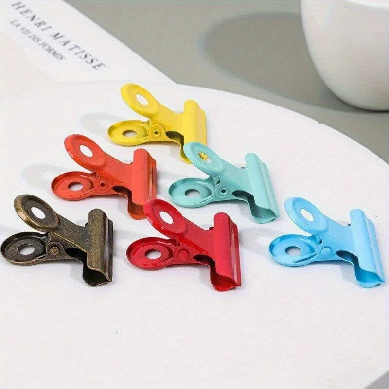 10-Pack Metal Multifunction Clips – Food, File & Photo Clamps Multifunction Bag Clips Babs