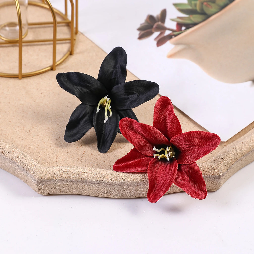 20 Silk Lily Artificial Flowers – Wedding & Home Décor Artificial Silk Flowers Babs