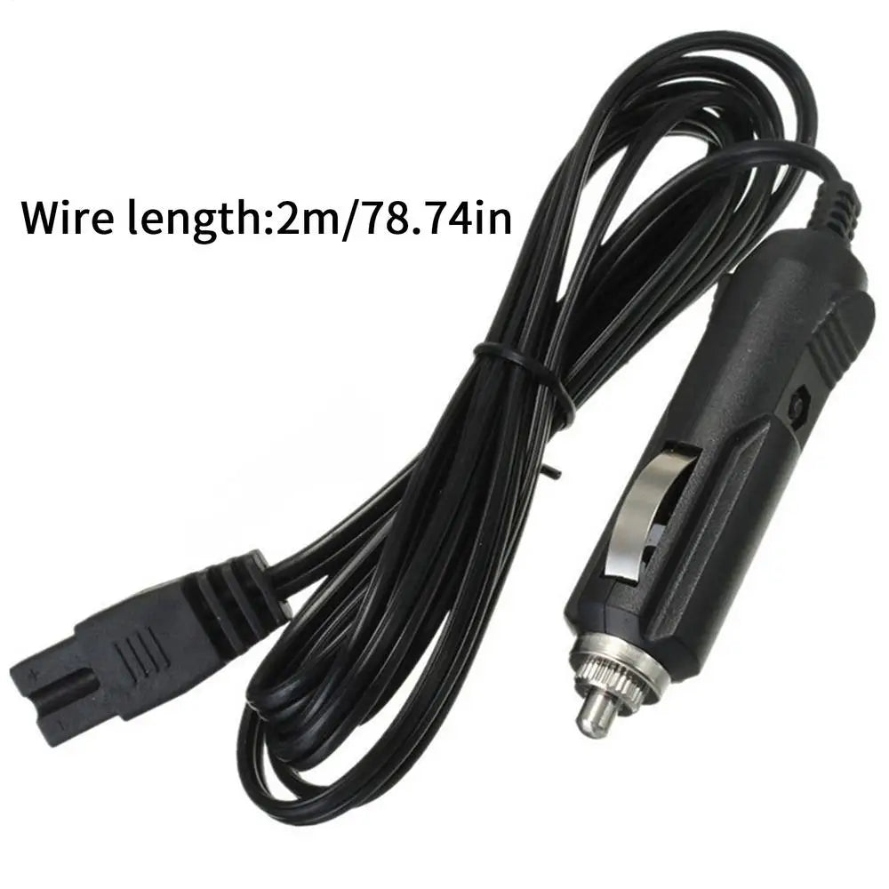 2-Pin Power Cord for Car Mini Fridge & Portable Cooler Car Fridge Power Cord Babs 1Pcs
