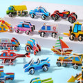 30Pcs 3D Vehicle Foam Puzzle Kids Party Favors Educational Toy Foam Jigsaw Puzzle Babs Mix