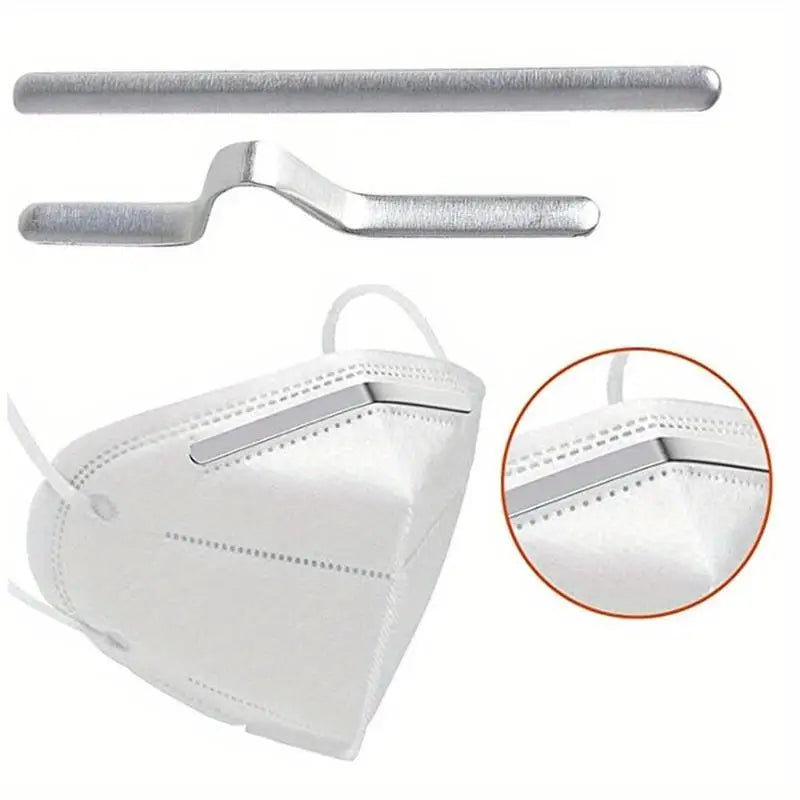 Aluminum Mask Nose Bridge Strips 100/200pcs – Adjustable Mask Accessories Babs