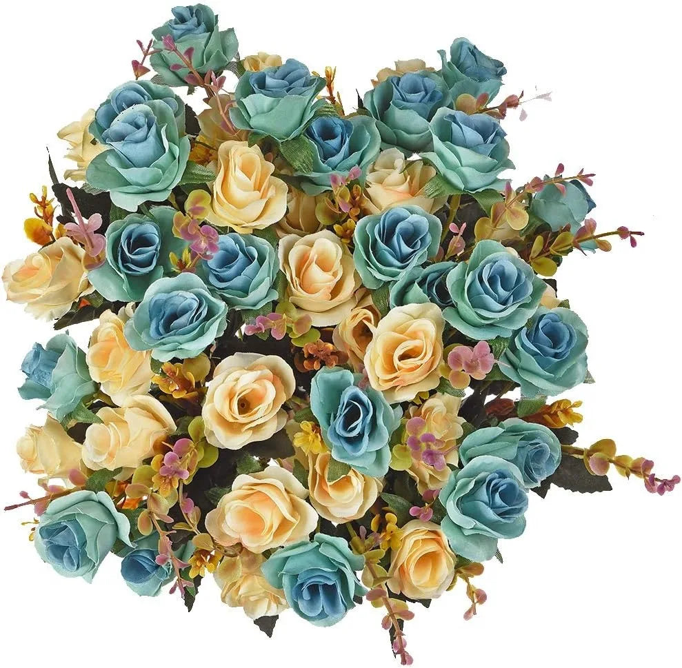 34cm Silk Rose Artificial Flower – Wedding & Home Decor Artificial Silk Flower Babs