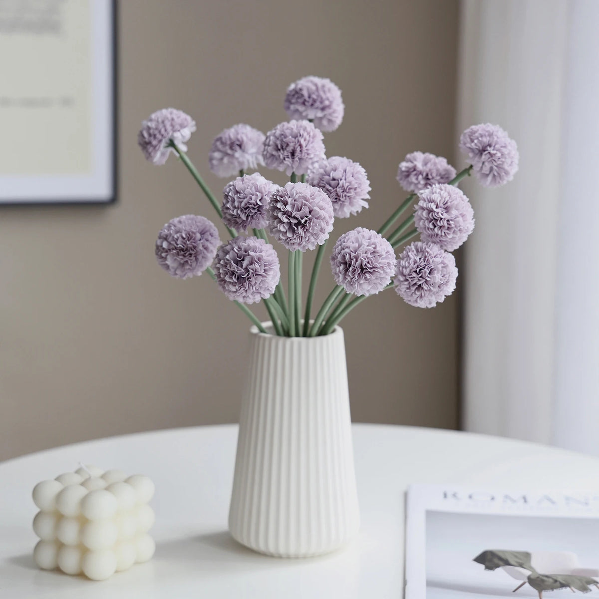 Artificial Silk Chrysanthemum Flower Ball – Wedding & Home Décor Artificial Flower Ball Babs